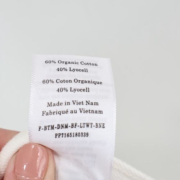 Everlane The Super Soft Relaxed Jean Bone Size 28 NWOT - Picture 8 of 9